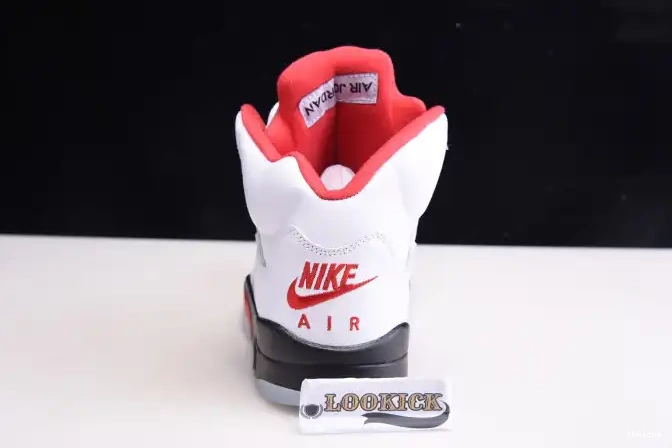 Reps TBK Silver (2020) 5 Red Jordan Retro DA1911-102 Fire Tongue Air 0523